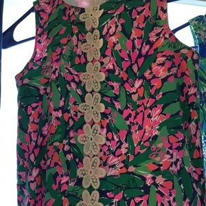 Lilly Pulitzer Girls Shift Dress Size 8